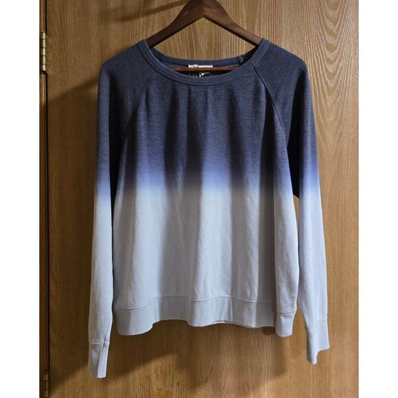 Lovestitch Good Waves Ombre Crew Neck Sweater - Picture 3 of 12